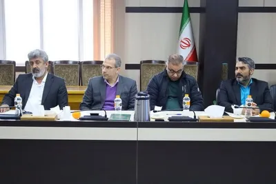 نشست نماینده ولی فقیه در مازندران با مدر کل صدا و سیمای مازندران