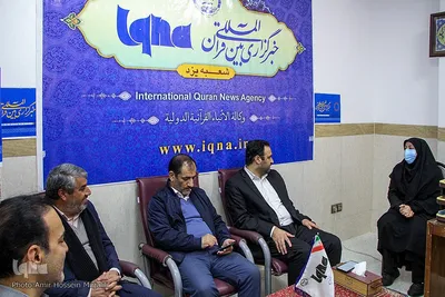 بازدید رئیس روابط‌عمومی وزارت آموزش و پرورش از ایکنای یزد