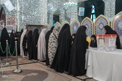 مرحله دوم چهاردهمین دوره انتخابات ریاست جمهوری در امام زاده صالح(ع)