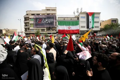 مراسم تشییع پیکر شهید «اسماعیل هنیه» در تهران