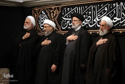 Trauerzeremonie zum Vorabend des 6. Muharram im Beisein von Imam Chamenei