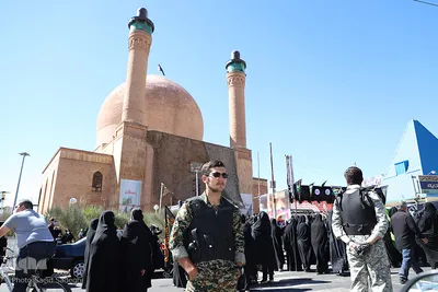 پیاده روی جا ماندگان اربعین در تبریز