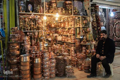 مسگری در اراک/عکاس: پریسا بهزادی