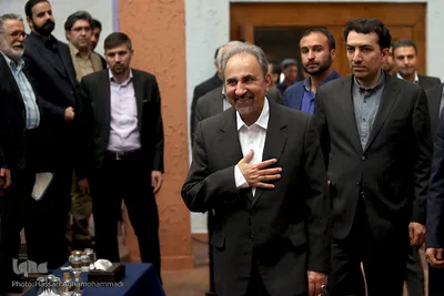 نخستین نشست خبری محمد علی نجفی، شهردار جدید تهران 