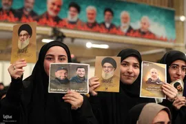 دیدار جمعی از خانواده‌های شهدای مدافع حرم و مقاومت با رهبر معظم انقلاب