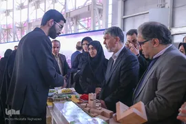 اختتامیه جشنواره کالاهای فرهنگی با حضور سیدعباس صالحی وزیر ارشاد