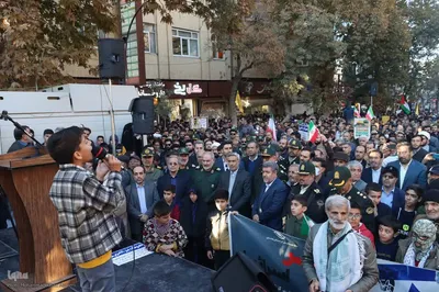 راهپیمایی سراسری مردم همدان در حمایت از مردم مظلوم غزه‎