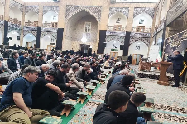 په رضوي مقدس حرم کې د  تلاؤت نور پروګرام ترسره شو(انځورونه)