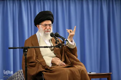 دیدار اعضای کنگره نقش شیعه درگسترش‌علوم‌اسلامی با رهبرانقلاب