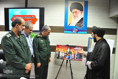 رونمایی از تولیدات گرافیکی شهدای قربانی ترور