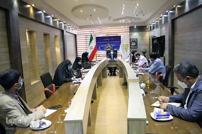 نشست خبری عبدالصمد شهبازی مدیر صندوق کارآفرینی و امید یزد