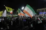 تجمع مردمی محکومیت تجاوز آمریکا به کشور در تبریز
