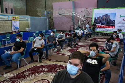 واکسیناسیون دانشجوین دانشگاه آزاد و فردوسی مشهد

