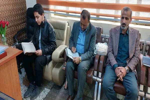 بالصور..إجراء إختبارات تمهيدية لطلبة المدارس في بغداد