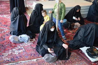 مراسم تحویل سال نو در آستان مقدس امامزاده سید حمزه(ع)‎ - تبریز