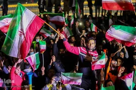 جشن پیروزی تیم ملی در تهران/2