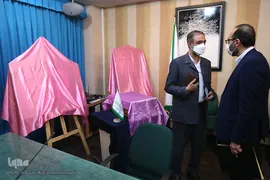 مراسم رونمایی از مصحف شریف ۱۸۰حزبی به قلم کاتبان ممتاز
