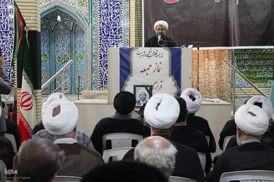 مراسم یادبود و گرامیداشت امام جمعه بخش جوکار