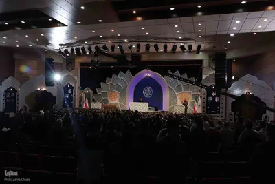رقابت رشته حفط و قرائت بخش آقایان مسابقات سراسری قرآن‎