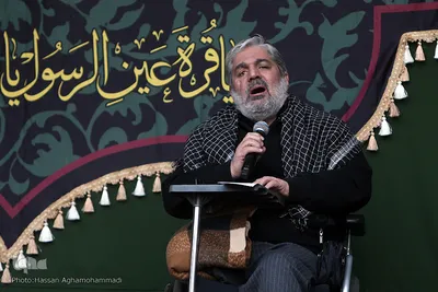 مراسم عزاداری سالرو شهادت حضرت زهرا(س) در میدان هفت تیر