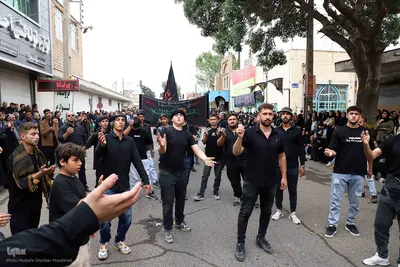 مراسم عزاداری عاشورای حسینی در شهرستان اهر