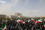 اجتماع مردم اصفهان در بیعت با رهبر منتخب خبرگان