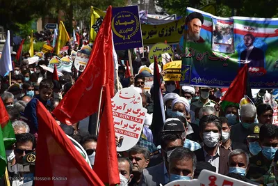 راهپیمایی روز قدس در بیرجند