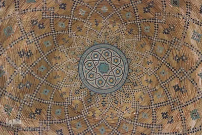 طاق مسجد مدرسه سپهداری در بازار اراک
