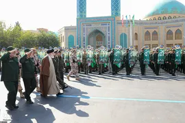 مراسم مشترک دانش‌آموختگی دانشجویان دانشگاه‌های افسری نیروهای مسلح