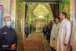 ادای احترام فراجا فارس به مقام حضرت شاهچراغ(ع)