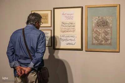 نمایشگاه «طلایه‌داران خطه خط»
