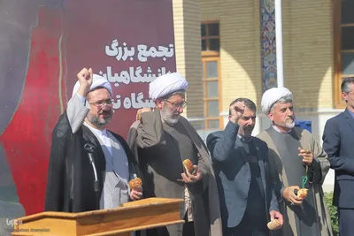 تجمع دانشگاهیان تبریز در حمایت از مقاومت‎