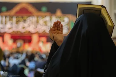 اولین شب قدر در حرم مطهر حضرت شاهچراغ(ع)