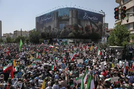 راهپیمایی «جمعه خشم و نصر» در تهران