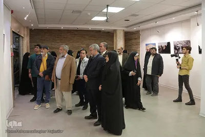 آیین گشایش نمایشگاه عکس «تشییع مادرانه»