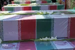 مراسم استقبال از پانزده شهید گمنام در یزد‎‎