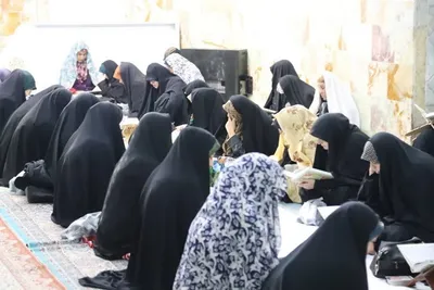 ترتیل‌خوانی قرآن در آستان امام زاده سید حمزه(ع) تبریز