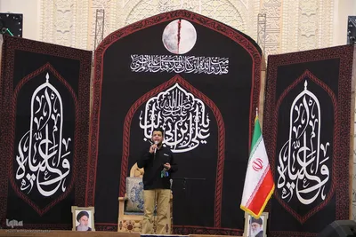 وداع با ۱۲ شهید جنگ رمضان استان فارس در حرم شاهچراغ(ع)