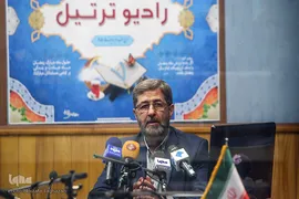 حمید شاه آبادی، معاون صدای سازمان صدا و سیما در آیین راه اندازی رادیو ترتیل