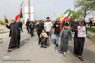 تشییع دریابان پاسدار شهید علیرضا تنگسیری در آبادان