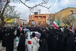 تشییع پیکر پاک شهدای ناوشکن دنا در خرم‌‌آباد