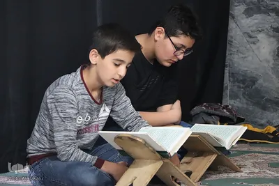 مراسم معنوی اعتکاف رمضانیه در مساجد ملایر‎‎