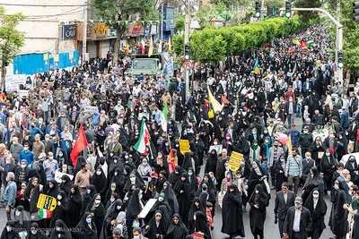 راهپیمایی روز قدس کرج‎‎