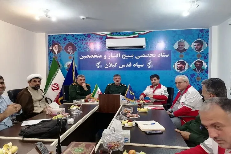 آمادگی سپاه و هلال احمر گیلان برای جمع‌آوری کمک‌های مردمی ‌