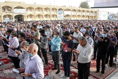 اقامه نماز عید سعید فطر در یزد‎‎