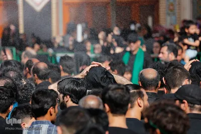دسته عزاداری سادات چهل اختران در روز یازدهم محرم