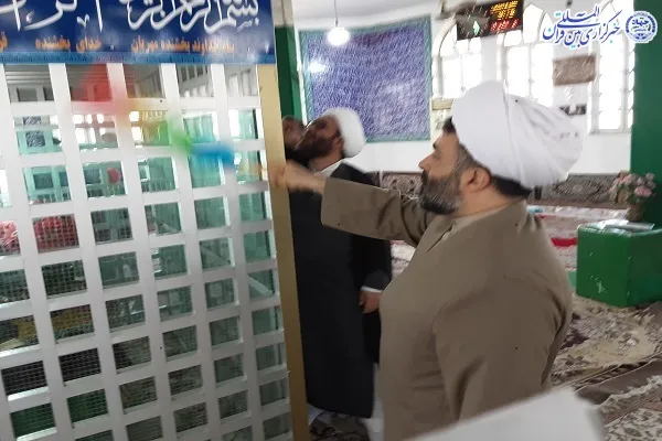آئین غباروبی آستان مطهر امام زاده حسن(ع) هادی شهر