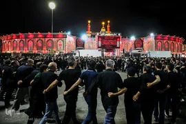شب تاسوعای حسینی آستان مقدس ابوالفضل العباس(ع)