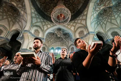 احیا شب نوزدهم ماه مبارک رمضان در حرم سیدالکریم(ع)
