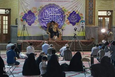 مراسم جشن سالروز ولادت امام هادی(ع) در حرم شاهچراغ(ع)